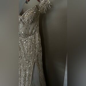 Champagne Prom Dress